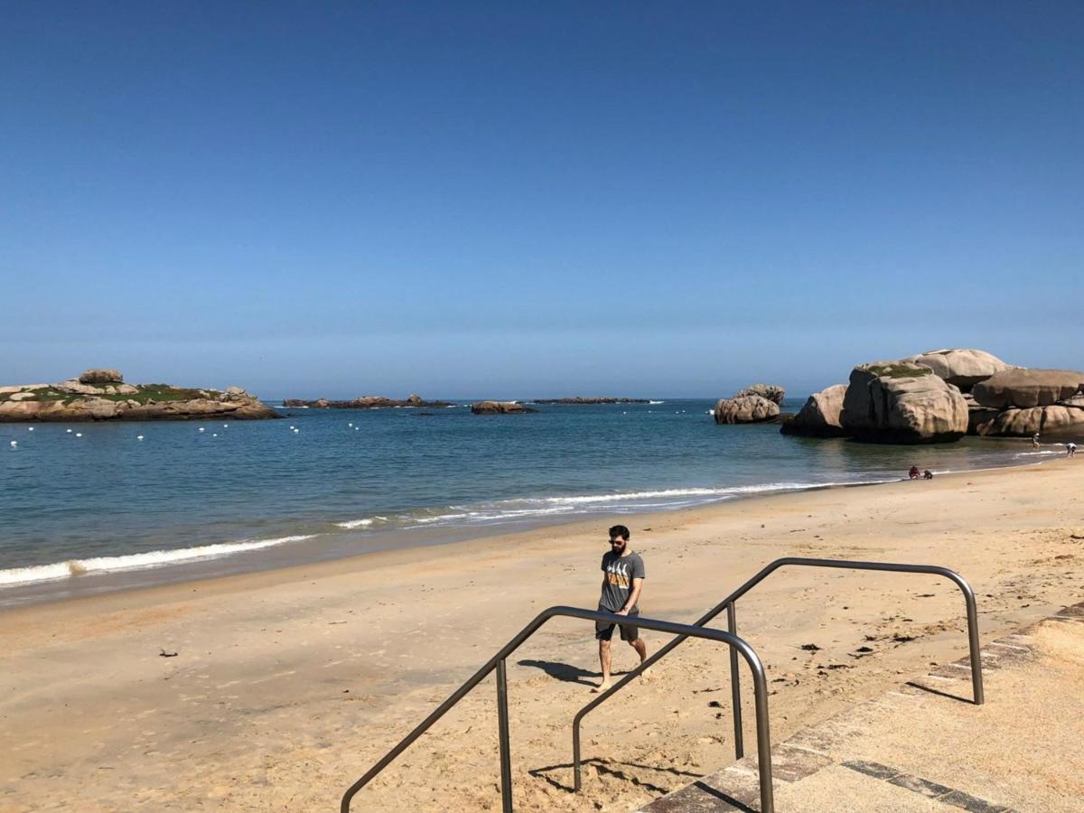 Appartement Spacieux Avec Wifi Et Parking A Tregastel, Proche Plage - Fr-1-368-18 エクステリア 写真