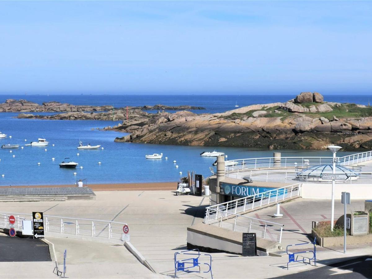 Appartement Spacieux Avec Wifi Et Parking A Tregastel, Proche Plage - Fr-1-368-18 エクステリア 写真